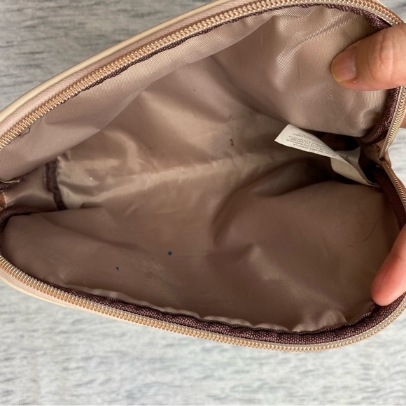 Juicy Couture Dusty Pink Small Zipper Pouch - Picture 5 of 6